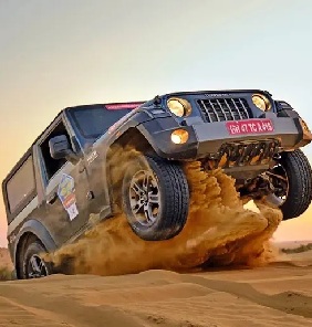 Exciting jeep safari adventure on Jaisalmer sand dunes with tour packages