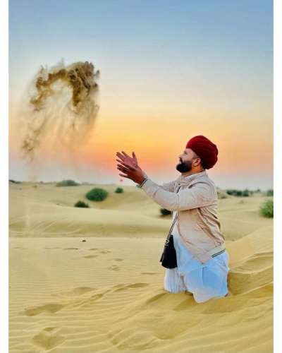 Jaisalmer Trip Gallery-Camel Ride View